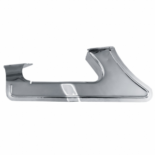 Lower rear belt guard. Chrome 85-94 FXR, FLT/Touring, FLHT, FLHS model i gruppen  hos Blixt&Dunder AB (515080)