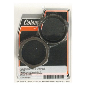 Colony Manifold Nuts, Plumber Style 40-54 Ohv 74