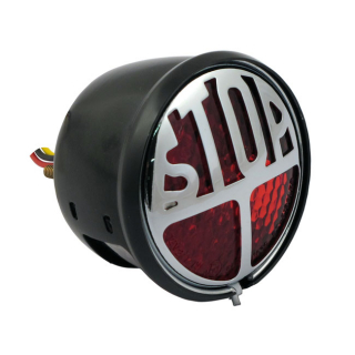 Stop Led Taillight. Black. Red Lens i gruppen Reservdelar & Tillbehr / Lampor & Tillbehr / Baklampor & Tillbehr / Baklampor LED hos Blixt&Dunder AB (516109)