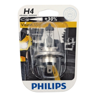 Philips Vision Moto Headlamp Bulb H4 i gruppen Servicedelar & Olja / Slitdelar & underhll / Slitdelar vriga mrken / Gldlampor hos Blixt&Dunder AB (516214)