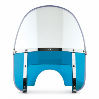NC Beaded Heavy DutyT Windshield - Blue 49-59 FL, 87-17 FL Softail, 80 i gruppen  hos Blixt&Dunder AB (516528)