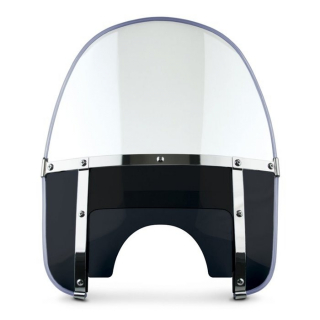 NC Beaded Heavy DutyT Windshield - Black 49-59 FL, 87-17 FL Softail, 8 i gruppen Reservdelar & Tillbehör / Ram och chassidelar / Vindrutor hos Blixt&Dunder AB (516529)