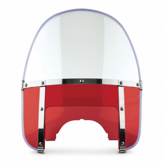 NC Beaded Heavy DutyT Windshield - Red 60-84 FL/H, 87-93 FLHS (NU)  Wi i gruppen  hos Blixt&Dunder AB (516532)