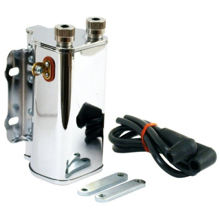 OEM style early 6-volt coil & cable kit. Chrome 30-47 Big Twin, 30-52 i gruppen Reservdelar & Tillbehr / Eldelar / Tndning / Tndspole hos Blixt&Dunder AB (516973)