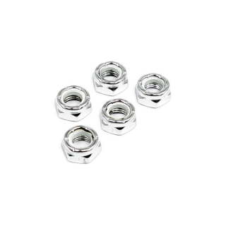 Jam lock nut chrome, 5/16-24 i gruppen Verktyg & Skruv / Skruv, muttrar & brickor / Kromat / Mutter / Kromad mutter 5/16