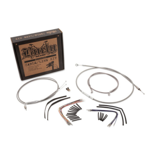 Burly, Apehanger Cable/Line Kit, 14