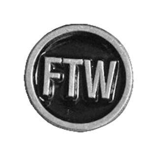 Ftw Biker Gamer Pin i gruppen Klder & Utrustning / vrigt / Tygmrken Pins & Stickers hos Blixt&Dunder AB (535941)