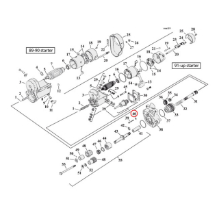 Cometic O-Ring, Shifter / Inspection / Starter L79-86 4-Sp B.T.: Shift i gruppen Reservdelar & Tillbehr / Vxellda & transmission / Vxellda / Delar 4-vxl lda hos Blixt&Dunder AB (561348)