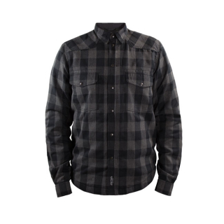 John Doe Motoshirt Xtm Grey/Black Male Size 4Xl i gruppen Kläder & Utrustning / Kläder / Skjortor hos Blixt&Dunder AB (563511)