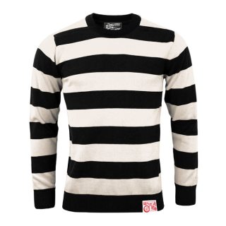 13-1/2 Outlaw Sweater Black/Off White Size Xl i gruppen Kläder & Utrustning / Kläder / T-shirts hos Blixt&Dunder AB (576261)