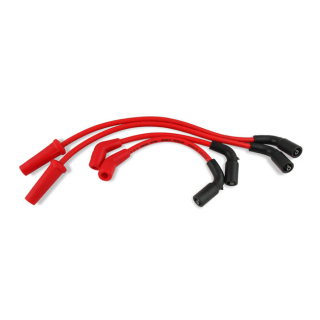 Accel, 8Mm Ferro Spiral Core Spark Plug Wire Set. Red 18-23 M8 Softail i gruppen Reservdelar & Tillbehr / Eldelar / Tndning / Tndkablar hos Blixt&Dunder AB (576349)