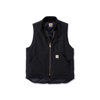 Carhartt Duck Vest Arctic Quilt Lined Black Male Eu Size Xl i gruppen Kläder & Utrustning / Kläder / Västar hos Blixt&Dunder AB (578768)