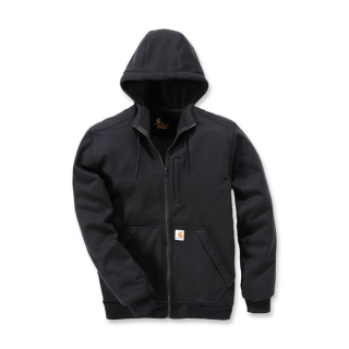 Carhartt Wind Fighter Hooded Sweatshirt Black Size S i gruppen Klder & Utrustning / Klder / Sweatshirts och Hoodies hos Blixt&Dunder AB (579013)