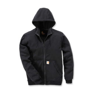 Carhartt Wind Fighter Hooded Sweatshirt Black Size 2Xl i gruppen Kläder & Utrustning / Kläder / Sweatshirts och Hoodies hos Blixt&Dunder AB (579017)