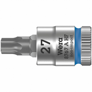 Wera Zyklop 1/4 Torxr socket bit with holding function Torxr bolts/scr i gruppen  hos Blixt&Dunder AB (581418)