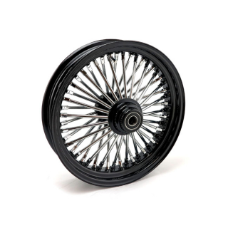 Mcs Radial 48 Fat Spoke Front Wheel 3.50 X 16 Sf Black 04-05 Fxdwg Sf i gruppen Reservdelar & Tillbehr / Hjul & bromsar / Hjul / Kompletta ekerhjul 16