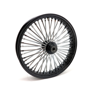 Mcs Radial 48 Fat Spoke Front Wheel 3.50 X 21 Sf Black 04-05 Fxdwg Sf i gruppen Reservdelar & Tillbehr / Hjul & bromsar / Hjul / Kompletta ekerhjul 21