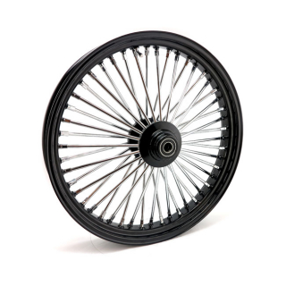 Mcs Radial 48 Fat Spoke Front Wheel 3.50 X 23 Sf Black 04-05 Fxdwg Sf i gruppen Reservdelar & Tillbehr / Hjul & bromsar / Hjul /  Kompletta ekerhjul 23