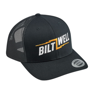 Biltwell biltwell bolts 2 snapback cap black/white/orange i gruppen Klder & Utrustning / Kepsar & Mssor / Kepsar hos Blixt&Dunder AB (597947)