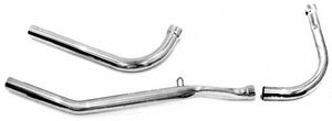 Up-sweep pipes Panhead, 3-pcs, Paughco in the group Parts & Accessories / Exhaust system / Exhaust system / Panhead at Blixt&Dunder AB (60-0022)