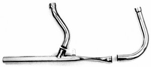 Exhaust 2-1 original Panhead, Paughco in the group Parts & Accessories / Exhaust system / Exhaust system / Panhead at Blixt&Dunder AB (60-0029)