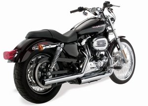 V&H Straightshots HS, Slip-ons, XL 04-13 in the group Parts & Accessories / Exhaust system / Exhaust system / Sportster at Blixt&Dunder AB (60-0146)