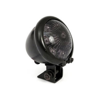 Bates style Baklampa LED, rkfrgat glas (bromsljus, svart, E-mrkt) i gruppen Reservdelar & Tillbehr / Lampor & Tillbehr / Baklampor & Tillbehr / Baklampor LED hos Blixt&Dunder AB (70-0745)