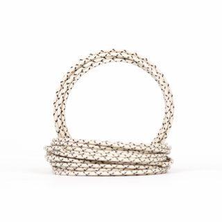 Vintage Cloth Covered 16g Electrical Wire - Black - single white trace i gruppen Reservdelar & Tillbeh�r / Eldelar / Elkabel & Kontakter / Elkabel hos Blixt&Dunder AB (70-9075)