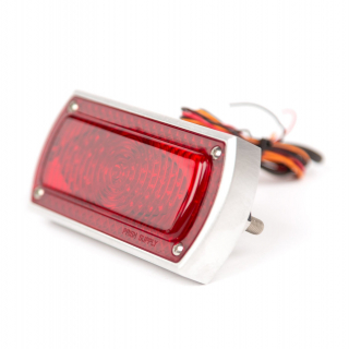 Prism Supply Box chopper tail light (Brushed) i gruppen Reservdelar & Tillbehr / Lampor & Tillbehr / Baklampor & Tillbehr / Baklampor LED hos Blixt&Dunder AB (70-9077)