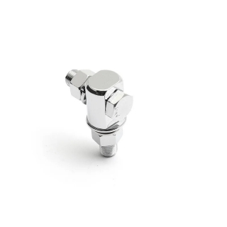 Headlight - Mounting Block small chrome (9/16