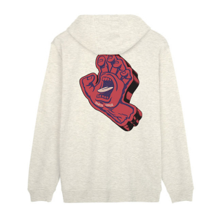 Santa Cruz Screaming Foam Hand Hoodie Athletic Heather Size S Roll Up i gruppen Kläder & Utrustning / Kläder / Sweatshirts och Hoodies hos Blixt&Dunder AB (700607)