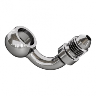 Goodridge Banjo fitting 7/16, 90 degrees, 11mm. SS  High polished stai i gruppen  hos Blixt&Dunder AB (701392)