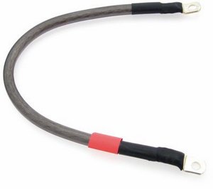 Battery cabel 12'' long, 1/4'' & 5/16'' hole in the group Service parts / Maintenance / Universal /  /  at Blixt&Dunder AB (72-0278)