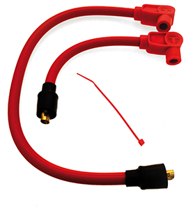 Plug wire Sumax High Performance, red 84-99 FXST/FL 91-98 FXD 90gr in the group Parts & Accessories / Electrical parts / Ignition / Ignition Cables & Accessories at Blixt&Dunder AB (72-0372)