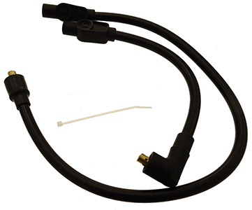Plug wire Sumax High Performance, black 84-98 FLH, FLT 86-03XL 180gr in the group Parts & Accessories / Electrical parts / Ignition / Ignition Cables & Accessories at Blixt&Dunder AB (72-0377)