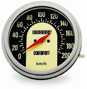 Hastighetsmtare, Fatbob 2:1,FL 47-67/FX 73-83 (62-67 mod) i gruppen Reservdelar & Tillbehr / Mtare / Hastighetsmtare (Vajerdrivning) hos Blixt&Dunder AB (73-0003)