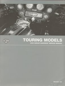 Service manual Touring 2005, H-D original in the group Tools / Books, manuals / Genuine / FXR/FLT at Blixt&Dunder AB (80-0075)
