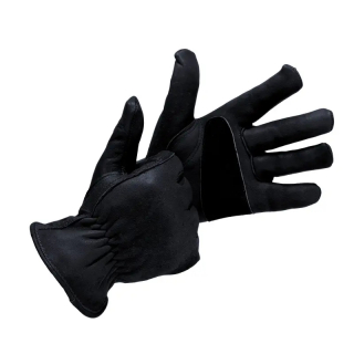 Rider Gloves -XL- Cowhide Leather Black i gruppen Kl�der & Utrustning / Handskar hos Blixt&Dunder AB (81-0039-XL)