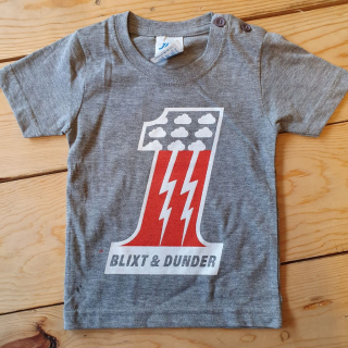 B&D 1 T-Shirt Barn Gr  i gruppen Klder & Utrustning / Klder / Barnklder hos Blixt&Dunder AB (81-9932)