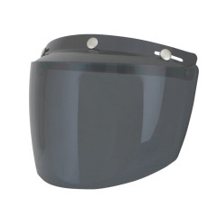 Visor, smoke color, universal with 3 buttons, tip-up in the group Clothing & Accessories / Helmets /  /  at Blixt&Dunder AB (83-0956)