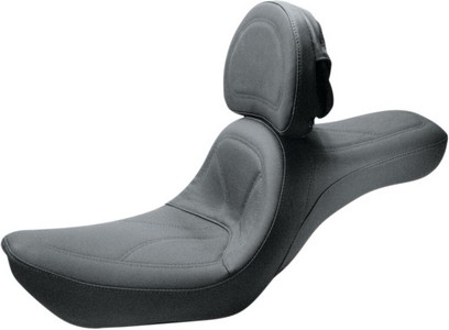 Saddlemen King Seat With Driver Backrest Harley Davidson Seat King Frt i gruppen Reservdelar & Tillbehr / Ram och chassidelar / Sadlar / Saddlemen hos Blixt&Dunder AB (836HFJ)