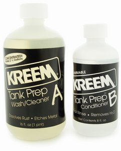 KRM (Kreem) tank-prep, tankrengörare (EJ plasttankar)
