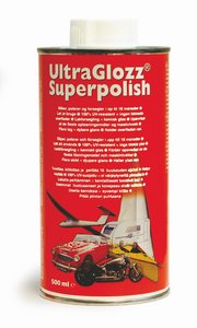 Ultra Glozz Superpolish, lack/metall/glas, 500 ml i gruppen Servicedelar & Olja / Olja & rengring / Rengring hos Blixt&Dunder AB (90-0035)