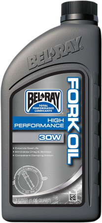Fork oil Bel-Ray 30W 1L, High-Performance in the group Service parts / Oil & Cleaning /  / Fork oil at Blixt&Dunder AB (90-0109)