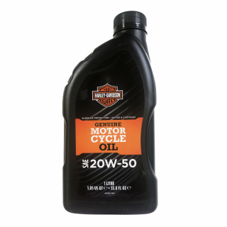 H-D oil original 20W/50, 1L in the group Service parts / Oil & Cleaning /  / Engine oil at Blixt&Dunder AB (90-0202)