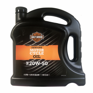 H-D oil original 20W/50, 4L in the group Service parts / Oil & Cleaning /  / Engine oil at Blixt&Dunder AB (90-0203)