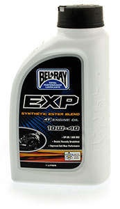 Motor oil  Bel-Ray EXP 10W-40 syntetic ester blend 1L in the group Service parts / Oil & Cleaning /  / Engine oil at Blixt&Dunder AB (90-0251)