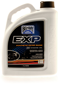 Motor oil  Bel-Ray EXP 10W-40 syntetic ester blend 4L in the group Service parts / Oil & Cleaning /  / Engine oil at Blixt&Dunder AB (90-0252)