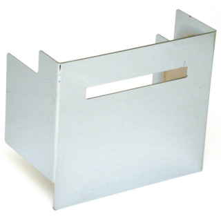 Battery side cover, smooth with window. Chrome 73-85 4-speed electric i gruppen hos Blixt&Dunder AB (900045)