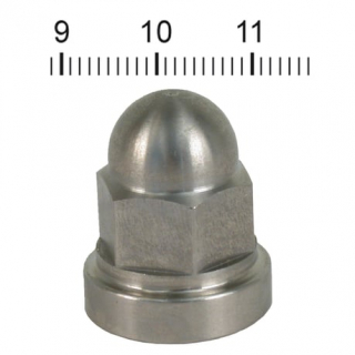 Street hogs cyl head base nut, 48-84 Big Twin, Polished, 7/16-14 i gruppen  hos Blixt&Dunder AB (900382)